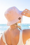 CC Terry Cloth Bucket Hat - Rose - lemon blonde boutique