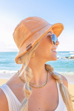 CC Terry Cloth Bucket Hat - Desert - lemon blonde boutique