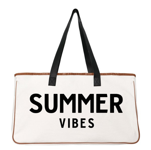The Kai Tote Bag - Summer Vibes - lemon blonde boutique