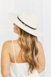 Fame Keep It Classy Fedora Hat - Beige - lemon blonde boutique